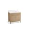 Kohler 36 in. Bathroom Vanity Cabinet With Sink And Quartz Top in White Oak 35020-SWK - alternate 1